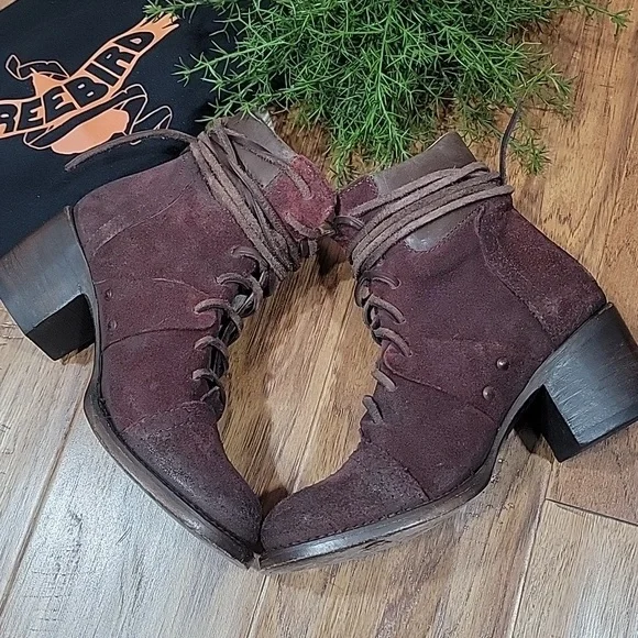 Freebird By Steven Cage in Burgundy 6 - Picture 3 of 14